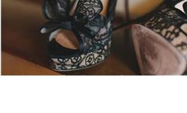 摩羯座的婚纱鞋子