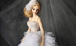 摩羯座婚纱sd娃娃