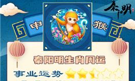 秦阳明生肖猴一周运势（6.20-6.26）