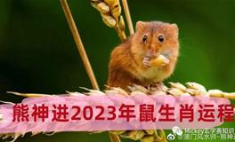 熊神进2023年生肖鼠运势详解