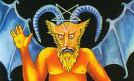塔罗牌教程：魔鬼(恶魔)(The Devil)正位/逆位牌义解牌教程