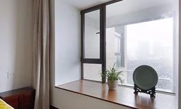 飘窗布置的好，可以旺家宅