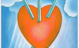 塔罗牌宝剑三正位代表什么意思？