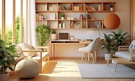 精心布置招财树，财运翩然而至