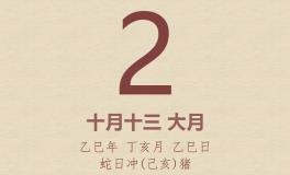 今日老黄历(2025年12月2日)：黄历宜忌、财神方位、特吉生肖、打麻将财位